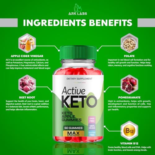 (2 Pack) Active Keto Gummies for Weight Loss, Active Keto Gummies, Active Keto ACV Gummies Ark LabsUS supplements