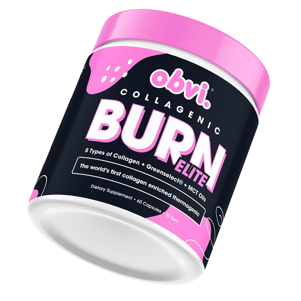 Obvi Burn Elite, Collagenic Thermogenic for Weight Loss, Boost Energy and Focus ObviUS supplements