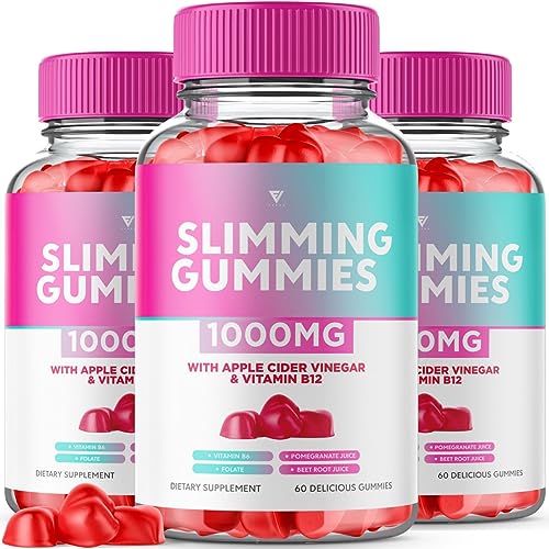 (3 Pack) Slimming Gummies It Works Slimming Gummies for Weight Loss with Apple Cider FyvusAu supplements