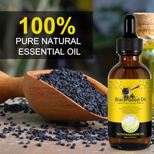 2 Pack Black Seed Oil, Organic Cold Pressed Unrefined Black Seed Oil, Pure Natural Black BDBFZCFPAu supplements