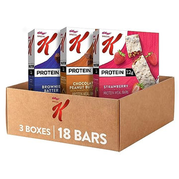 Kellogg's Special K Protein Meal Bars, Meal Replacement, Bulk Protein Snacks, Variety Pack Special KAu supplements