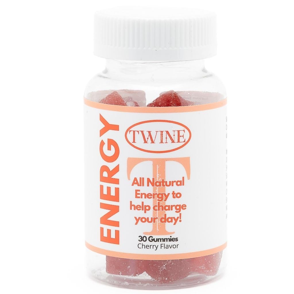 Energy Gummies with Vitamin B12, Ginseng & Ginkgo Biloba – Includes Biotin, Niacin, Taurine, Zinc, Pantothenic Acid, Vitamin C, D & B6 – 30 Count TWINEAu supplements