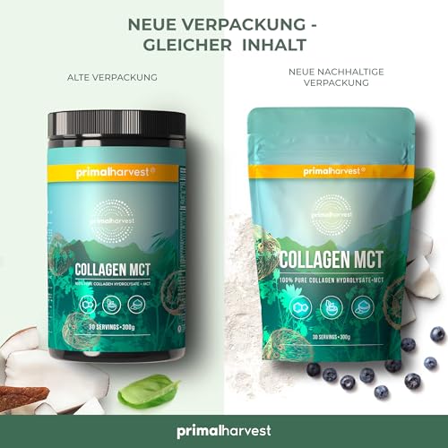 Collagen MCT by Primal Harvest - Powder Supplement with Type I and III Primal HarvestAu supplements