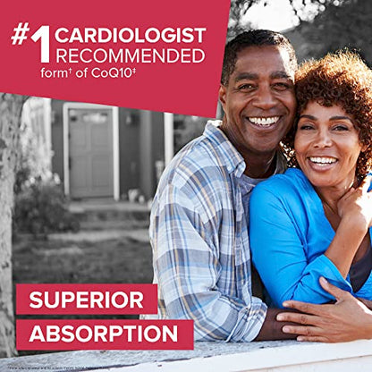 Qunol Mega Ubiquinol CoQ10 100mg Softgels- Superior Absorption - Active form QunolUS supplements