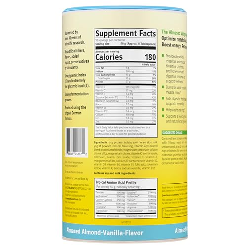 Almased Protein Powder for Weight Loss Kit for Men & Women, Natural Meal Replacement AlmasedUS supplements