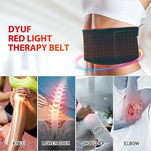 Red Light Therapy Infrared Light Therapy for Muscle Pain Relief and Inflammation Red Light Therapy Belt DYUFAu supplements