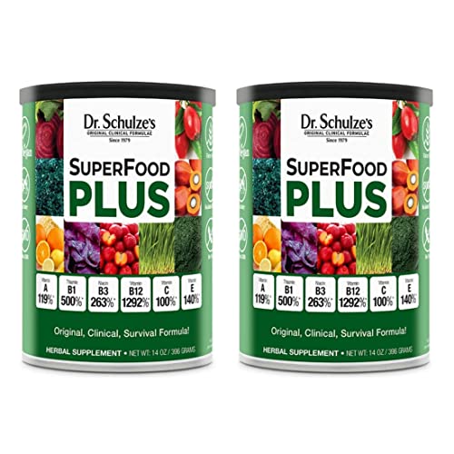Dr. Schulze’s | SuperFood Plus | Vitamin & Mineral Herbal Concentrate | Dietary Supplement Dr. Schulze'sUS supplements
