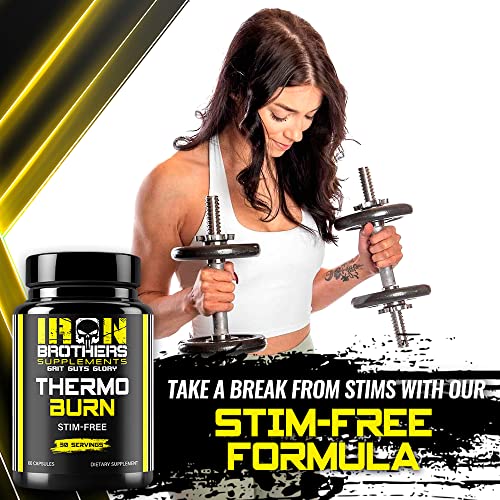 Stimulant Free Fat Burners for Women and Men – Weight Loss - Non Stim Thermogenic Fat Iron Brothers SupplementsUS supplements