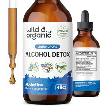 Wild & Organic Alcohol Detox Supplement - Liver Cleance & Repair Formula - Anti Alcohol Wild & OrganicAu supplements