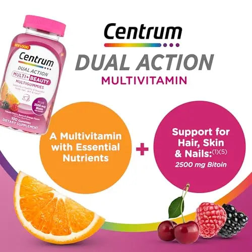 Centrum Multivitamin Gummy, 100 Count (Pack of 1) CentrumAu supplements