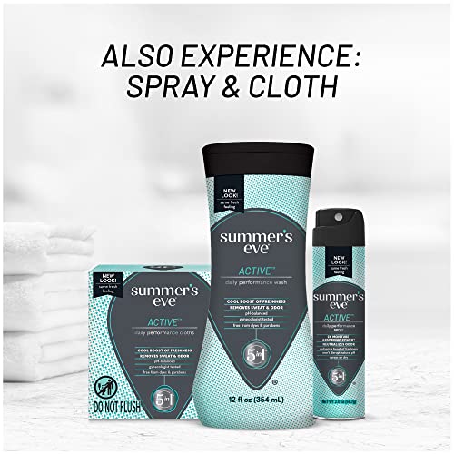 Summer's Eve Active Daily Performance All Over Feminine Body Wash, Feminine Wash pH Balanced Summer's EveAu supplements