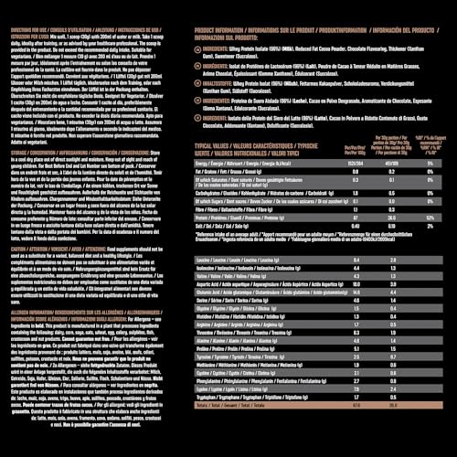 PBN - Premium Body Nutrition - Whey-ISOLATE Protein Powder, 1kg, Chocolate - 33 Servings Premium Body NutritionAu supplements