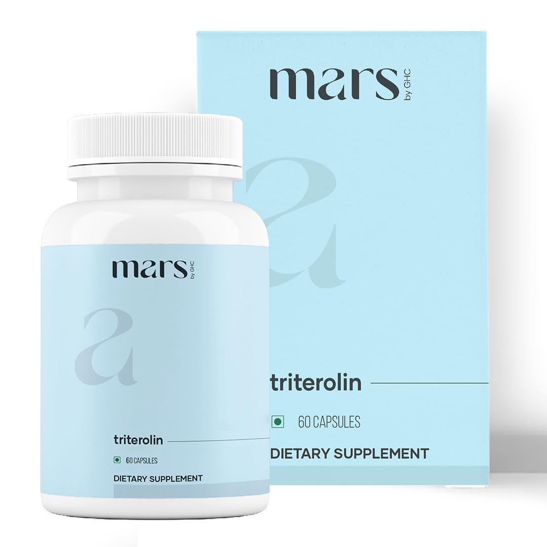 mars by GHC Triterolin | Powered by Shilajit, Ashwagandha, Safed Musli, Gokshura | 60 Capsules | Pack of 1 mars by GHCAu supplements