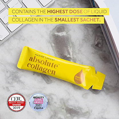 Absolute Collagen Marine Liquid Collagen Supplement for Women - 8000mg Collagen in Each Sachet Absolute CollagenUS supplements