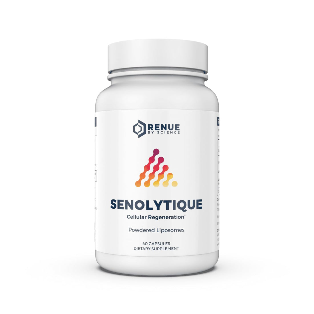 Renue By Science Senolytique Senolytic Supplements | 60 Capsules with Fisetin (35mg) Quercetin (78mg) & Spermidine (3mg) per Serving | Liposomal Formula | Manufactured in The USA & Third-Party Tested Renue By ScienceUS supplements