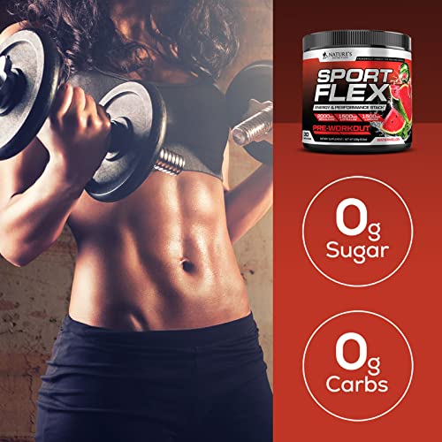 Pre Workout Powder with Beta Alanine, L-Citrulline & L-Arginine | PreWorkout Energy Powder Nature's NutritionAu supplements