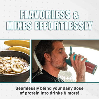 Genepro Unflavored Protein Powder - New Formula - Lactose-Free, Gluten-Free Genepro Gen. 3 The Protein SolutionUS supplements