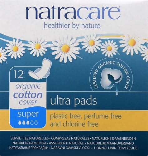 Natracare Pads Ultra Super Wings, 12 ct NATRACAREAu supplements