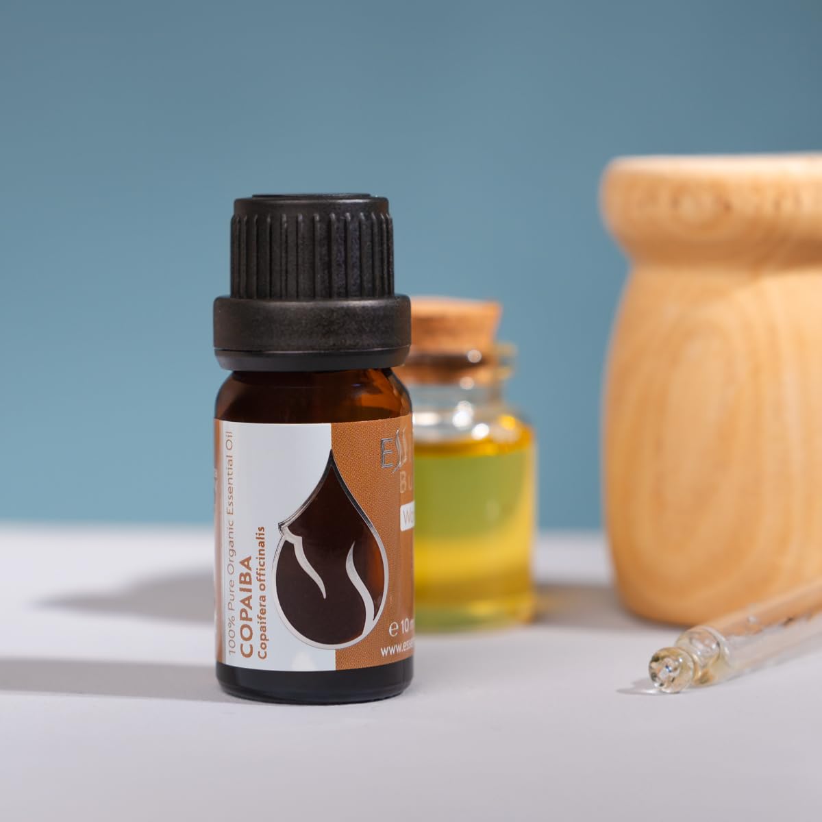 Essences Bulgaria Organic Copaiba Essential Oil 0.34 Fl Oz 10ml Copaifera officinalis - 100% Pure Natural Essences BulgariaAu supplements