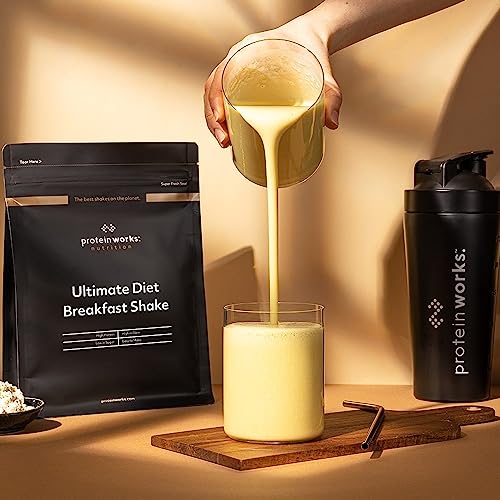 Protein Works - Ultimate Diet Breakfast Shake | Low Calorie Breakfast Shake | Low Sugar High Protein Breakfast Protein WorksAu supplements
