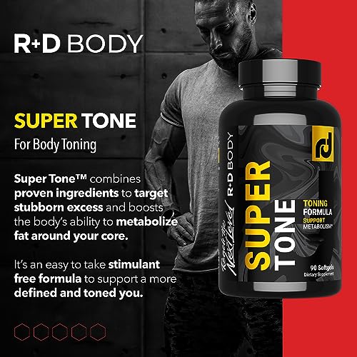 R+D Body Super Tone - Extreme CLA Supplement for Muscle Preservation, Enhanced Body R+D BodyUS supplements