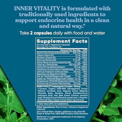Eu Natural Vitality Cortisol Manager – Fight Fatigue, Feel Calm & Balanced – Healthy Cortisol Eu NaturalUS supplements