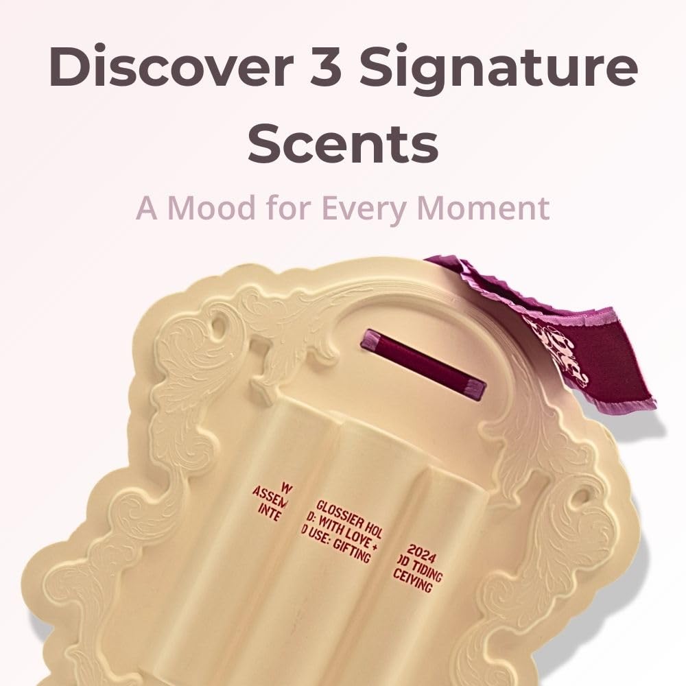 Glossier You Discovery Travel Perfume Spray Gift Set - Limited Edition Trio: Warm Clean, Serene Woody, Dreamy Gourmand Scents - You, Doux, Rêve. GlossierAu supplements