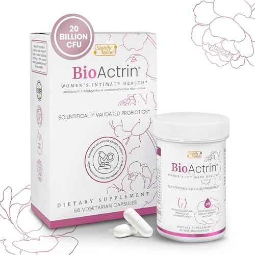 Bioactrin Vaginal Probiotics for Women - Formulated Bacterial Vaginosis Treatment, Yeast Infection SIGNIFY NATUREAu supplements