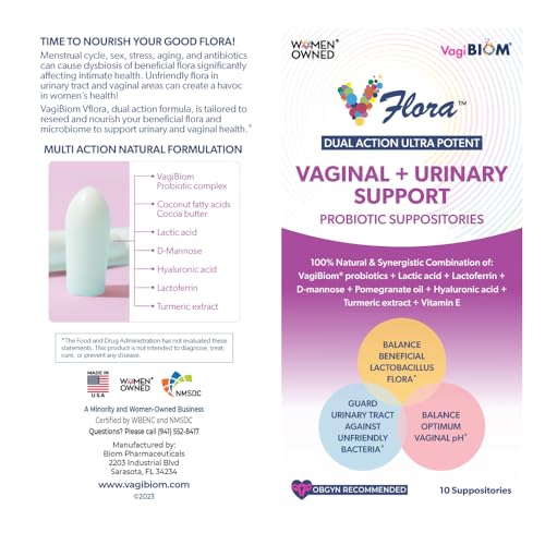 VagiBiom Dual Action Formula. Vaginal and Urinary Support to Balance Intimate Flora VagiBiomAu supplements