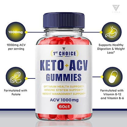 1st Choice Keto ACV Gummies, First Choice Gummies Advanced Weight Loss ACV FyvusUS supplements