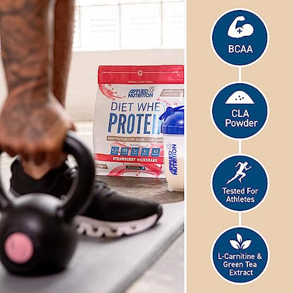 Applied Nutrition Diet Whey - High Protein Powder Supplement, Low Carb & Sugar Applied NutritionUS supplements
