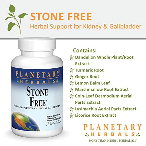 Planetary Herbals Stone Free Tablets, 90 Count Planetary HerbalsUS supplements
