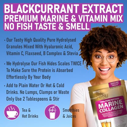 SkinPep® Collagen Re-Nu Liquid Shot Sachet 15-30 Day Supply - The Anti-Ageing Daily Collagen Drink Mix SkinPepUS supplements