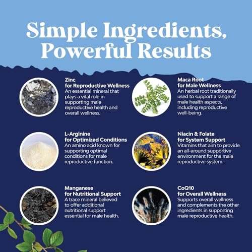 Prenatal Multivitamin Male Fertility Supplement 180ct - Mens Fertility Supplement Natures CraftAu supplements