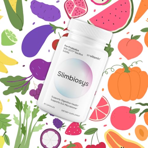 envitamin Slimbiosys Ultra Probiotic Capsule - Pre & Probiotics for Women & Men - Support Your Microbiome envitaminAu supplements