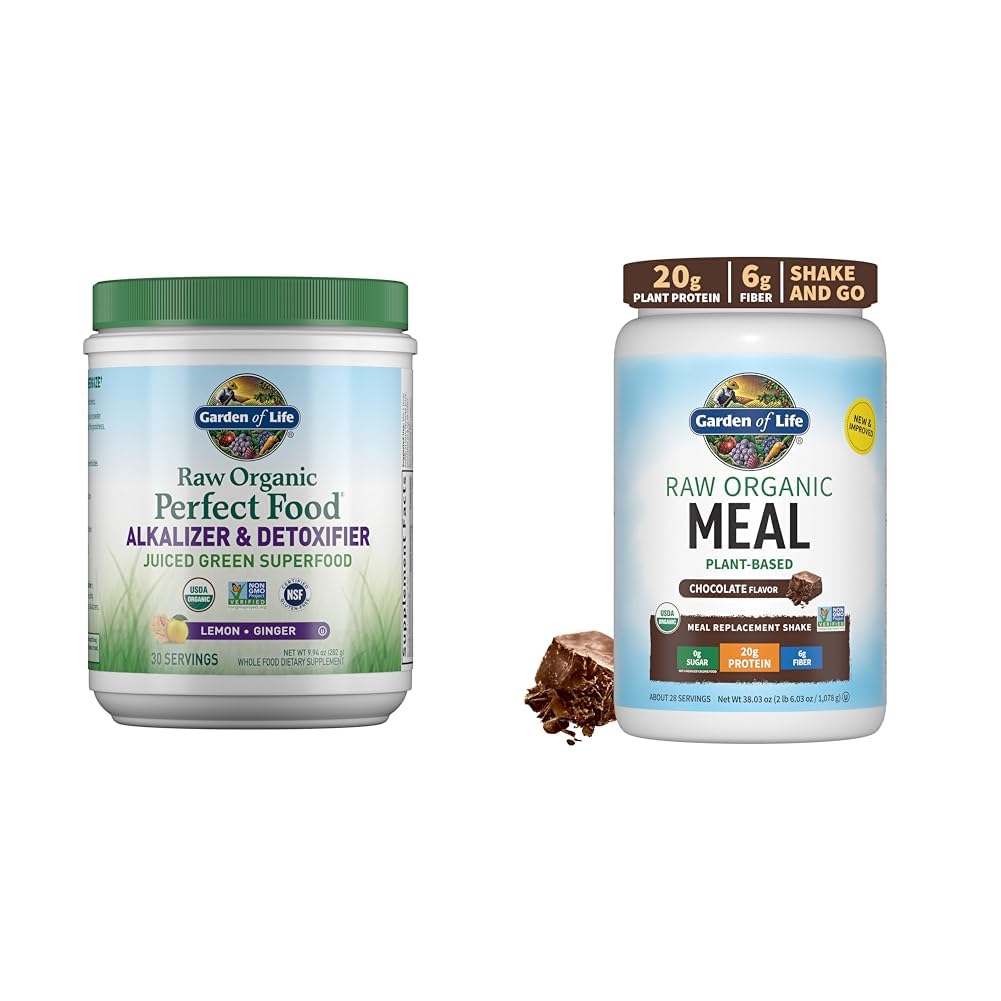 Garden of Life Raw Organic Perfect Food Alkalizer & Detoxifier Juiced Greens Superfood Garden of LifeUS supplements
