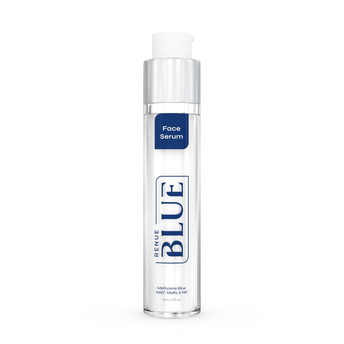 Renue Blue Methylene Blue Face Serum - Liposomal NAD+ Complex and Nutrients for Skin Rejuvenation, Deep Hydration, and Anti-Aging Support Renue By ScienceUS supplements