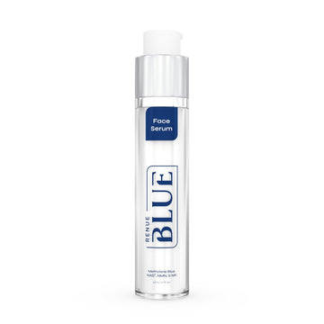 Renue Blue Methylene Blue Face Serum - Liposomal NAD+ Complex and Nutrients for Skin Rejuvenation, Deep Hydration, and Anti-Aging Support Renue By ScienceUS supplements