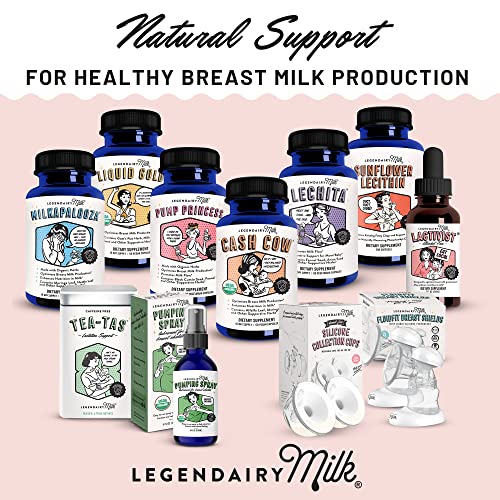 Legendairy Milk Cash Cow Lactation Supplement, Moringa, Alfalfa, and Goat's Rue Legendairy MilkUS supplements