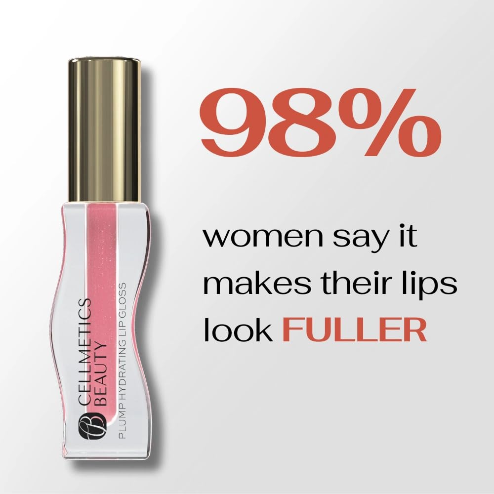 Cellmetics Hydrating & Plumping Lip Gloss for Women | Haven (1) | Non sticky, Shiny & Tinted Lip Gloss | Plump Ultra-Glossy Lipstick, Silky-Soft Shine, Nourishing, Vitamin-E Enriched Lipgloss CELLMETICS BEAUTYAu supplements