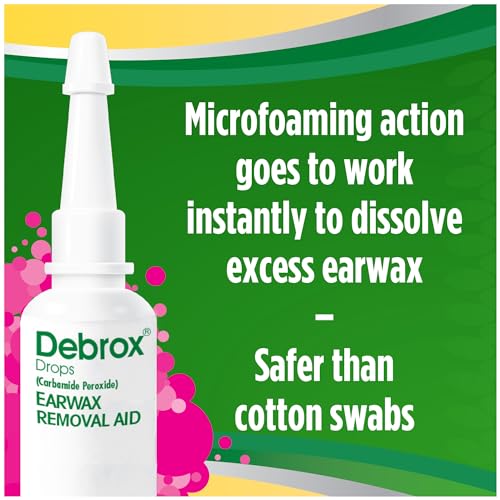 Debrox Ear Wax Removal Kit, Ear Cleaning Kit Includes Rubber Bulb Syringe DebroxUS supplements
