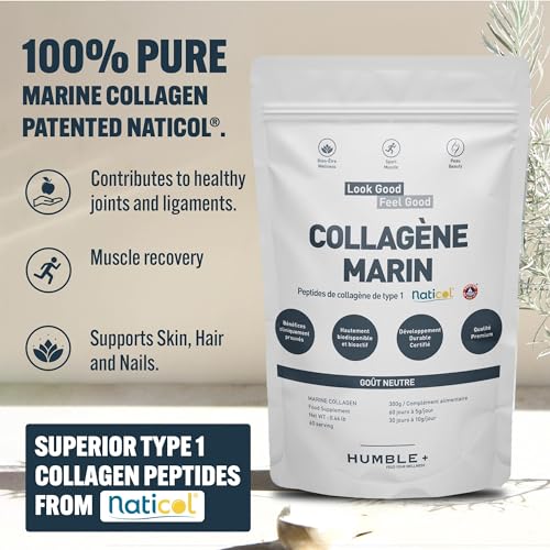 Naticol® Marine Collagen Powder - 300g Pack - Natural Source - Neutral Taste - Joint Comfort HUMBLE+Au supplements