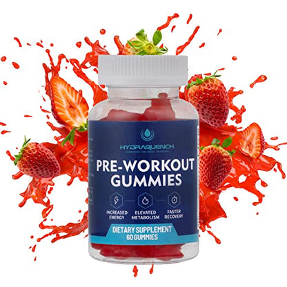 HYDRAQUENCH Pre-Workout Energy Gummies HYDRAQUENCHUS supplements