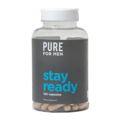 Pure for Men Original Vegan Cleanliness Stay Ready Fiber Supplement Pure for MenUS supplements