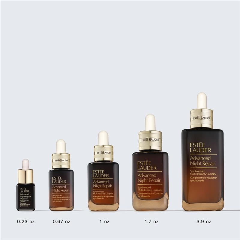 Estée Lauder Advanced Night Repair Face Serum Synchronized Multi-Recovery Complex with Hyaluronic Acid & Peptides| Anti Aging & Hydrating, 1 Fl Oz Estée LauderAu supplements