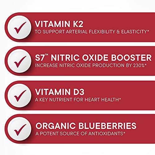Purity Products Artery Pill Core from MK-7 Vitamin K2, Plant-Based S7 Nitric Oxide Booster Purity ProductsAu supplements