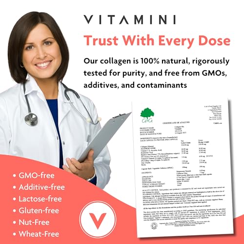 Premium Advanced Collagen Capsules for Menopause and Perimenopause V VitaminiAu supplements